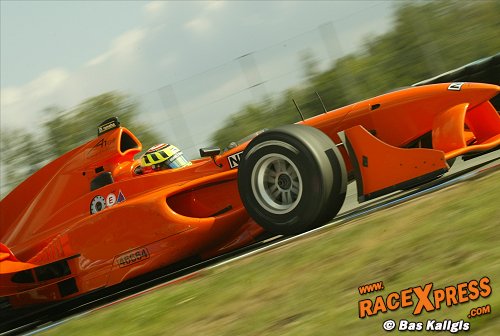 Eerste kennismaking Renger van der Zande: "A1 GP is mega gaaf!
